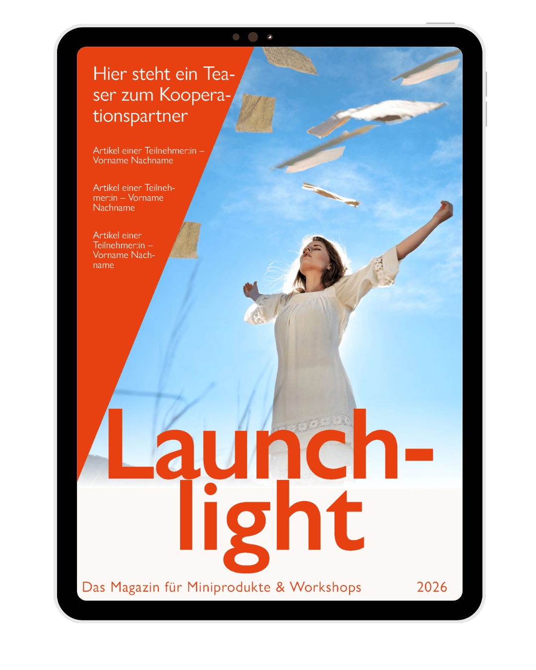 Launchlight-Magazin von Steffi Schmid
